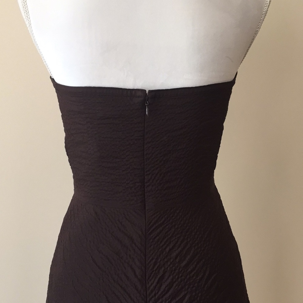 J. Crew Strapless Black Midi Dress - Picture 5 of 8